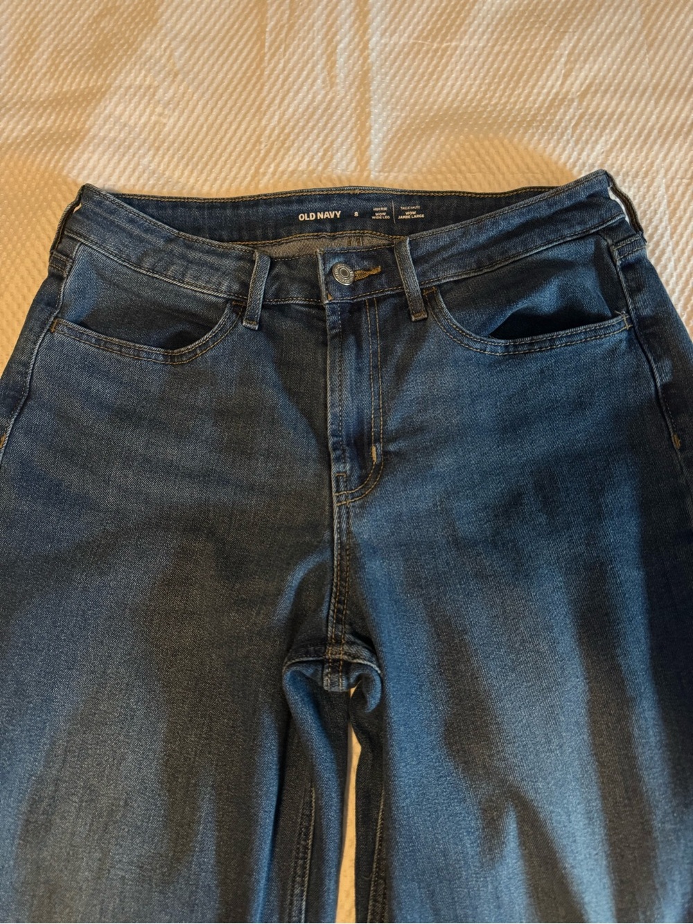 Old Navy Women's wide leg Dark wash high-Rise Jeans